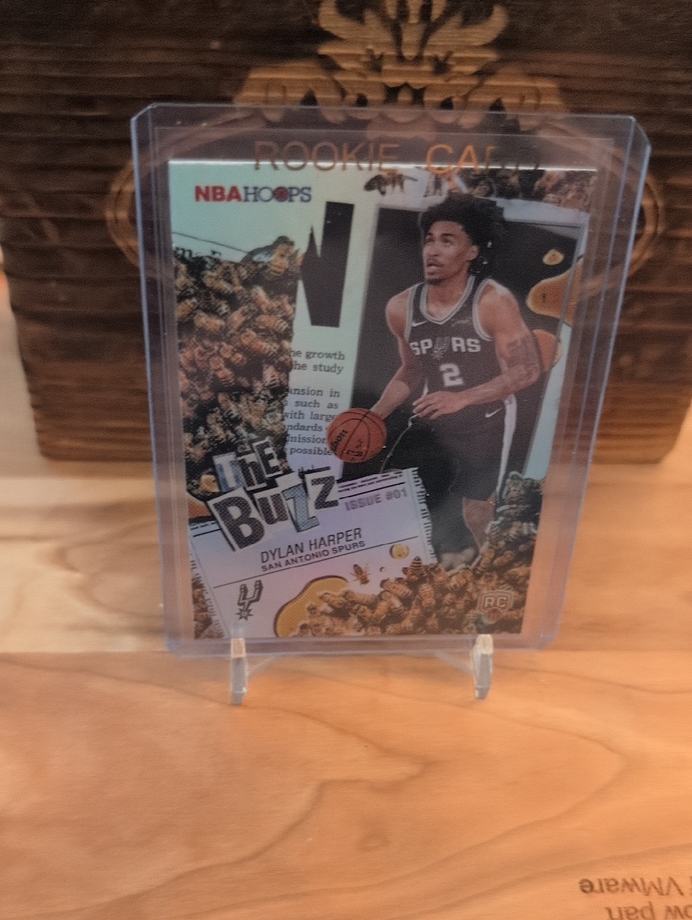2025-26 Hoops Dylan Harper The Buzz Rookie Card Spurs